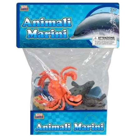 Busta 6 pezzi Animali Marini in plastica - Giocattoli e Bambini - Toys Store8010362440385