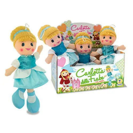 Carlotta delle fiabe - Bambola In Pezza Cenerentola 30 Cm - Giocattoli e Bambini - Toys Store8017967665786