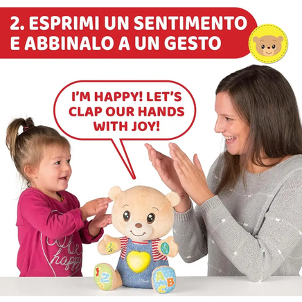 Chicco Teddy orso delle emozioni Bilingue - Chicco