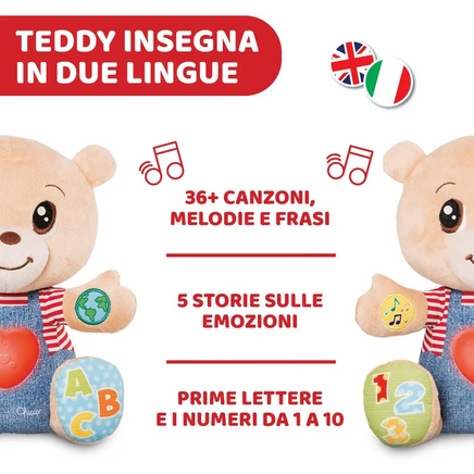 Chicco Teddy orso delle emozioni Bilingue - Chicco