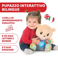 Chicco Teddy orso delle emozioni Bilingue - Chicco