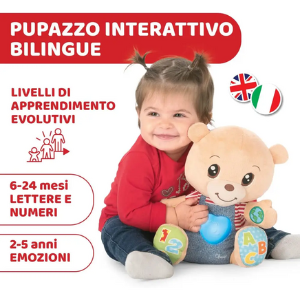 Chicco Teddy orso delle emozioni Bilingue - Chicco