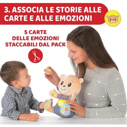 Chicco Teddy orso delle emozioni Bilingue - Chicco