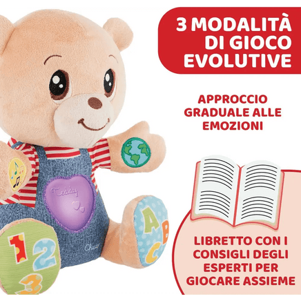 Chicco Teddy orso delle emozioni Bilingue - Giocattoli e Bambini - Toys Store8058664067374