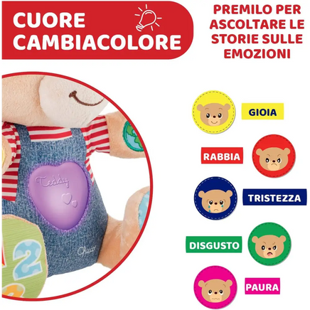 Chicco Teddy orso delle emozioni Bilingue - Chicco