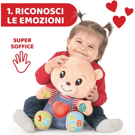 Chicco Teddy orso delle emozioni Bilingue - Giocattoli e Bambini - Toys Store8058664067374