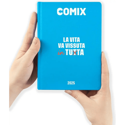 COMIX Agenda Diario 16 Mesi Scuola 2024 - 2025 Azzurro - Giocattoli e Bambini - Toys Store8058263201391