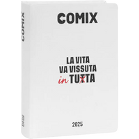 COMIX Agenda Diario 16 Mesi Scuola 2024 - 2025 Bianco - Giocattoli e Bambini - Toys Store8058263201407