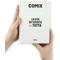 COMIX Agenda Diario 16 Mesi Scuola 2024 - 2025 Bianco - Giocattoli e Bambini - Toys Store8058263201407