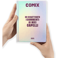 COMIX Agenda Diario 16 Mesi Scuola 2024 - 2025 Holo - Giocattoli e Bambini - Toys Store8058263201414