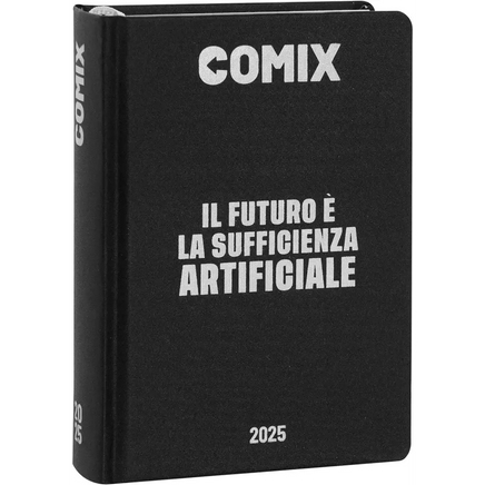 COMIX Agenda Diario 16 Mesi Scuola 2024 - 2025 Nero/Argento - Giocattoli e Bambini - Toys Store8058263201353