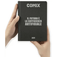 COMIX Agenda Diario 16 Mesi Scuola 2024 - 2025 Nero/Argento - Giocattoli e Bambini - Toys Store8058263201353