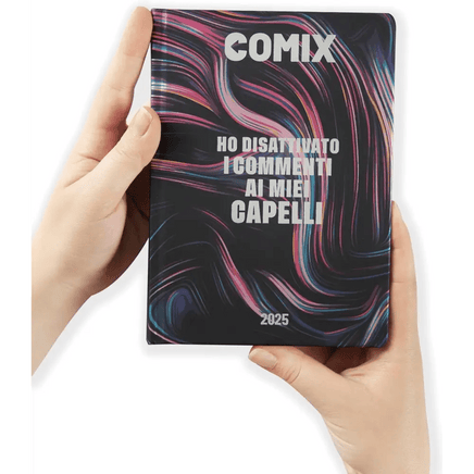 COMIX Agenda Diario 16 Mesi Scuola 2024 - 2025 Nero/multicolore - Giocattoli e Bambini - Toys Store8058263201452