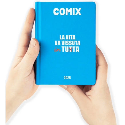 COMIX Agenda Diario Mignon Plus 16 Mesi Scuola 2024 - 2025 Azzurro - Giocattoli e Bambini - Toys Store8058263201650