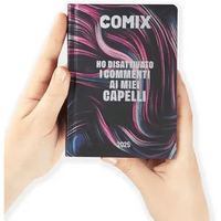 COMIX Agenda Diario Mignon Plus 16 Mesi Scuola 2024 - 2025 Nero Multicolore - Giocattoli e Bambini - Toys Store8058263201711