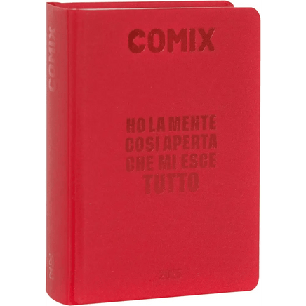 COMIX Agenda Diario Mignon Plus 16 Mesi Scuola 2024 - 2025 Rosso - Giocattoli e Bambini - Toys Store