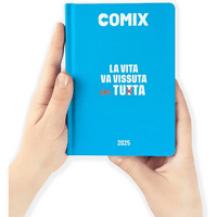 COMIX Agenda Diario Mini 16 Mesi Scuola 2024 - 2025 Azzurro - Giocattoli e Bambini - Toys Store8058263201520