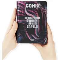 COMIX Agenda Diario Mini 16 Mesi Scuola 2024 - 2025 Nero/Multicolore - Giocattoli e Bambini - Toys Store8058263201582