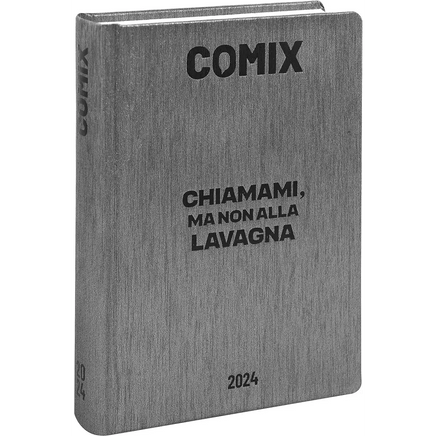 COMIX Diario Mignon Plus 2023/24 Gear Black Lavagna - Giocattoli e Bambini - Toys Store8058263171113