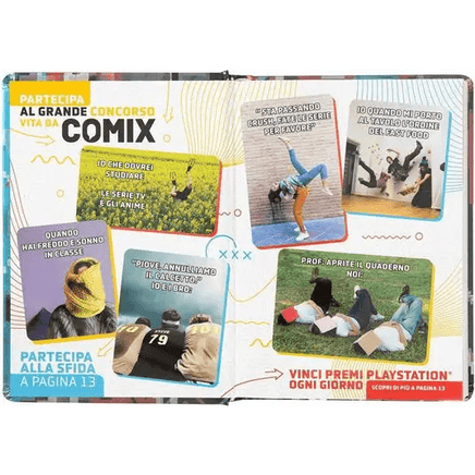 Comix Flash Diario 2024 verde C'è chi droppa e chi niente - Giocattoli e Bambini - Toys Store8058263171236