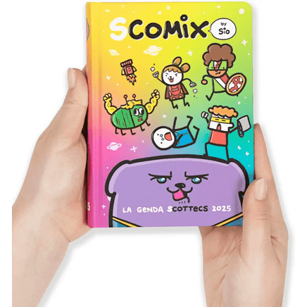 Comix Scottecs Sio diario 2024 - 2025 Viola - Giocattoli e Bambini - Toys Store8058263204071