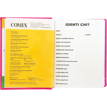 COMIX Special Agenda Standard 2024-25 Fucsia - Franco