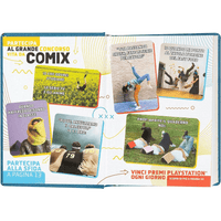 COMIX Standard Agenda 2023 - 24 Blue Metallic - Giocattoli e Bambini - Toys Store8058263170888