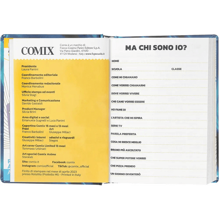 COMIX Standard Agenda 2024 Liquid - Giocattoli e Bambini - Toys Store8058263170932