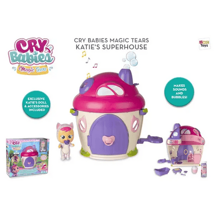 CRY BABIES MAGIC TEARS Casa magica di Katie - Giocattoli e Bambini - Toys Store8421134097940