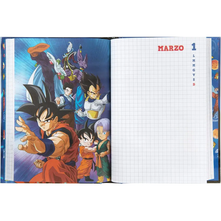 Diario Scuola 2024-2025 Dragon Ball multicolore - Franco