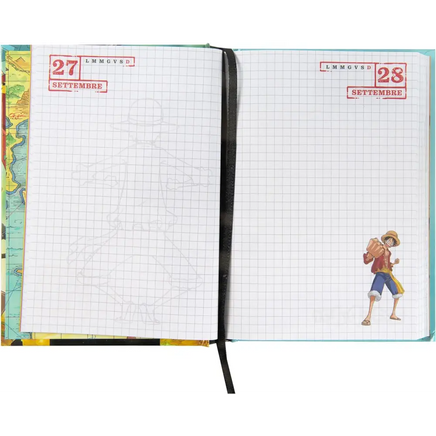 Diario Scuola 2024-2025 ONE PIECE blu - Franco Panini