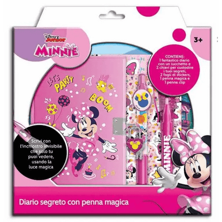 Diario segreto con penna magica Minnie - Giocattoli e Bambini - Toys Store8032780948168