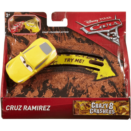 Disney Cars Veicolo Crazy 8 Crashers Cruz Ramirez - Giocattoli e Bambini - Toys Store0887961407051