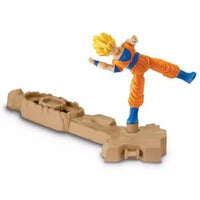 Dragon Ball Super Spin Battlers personaggio con Base - Giochi Preziosi - Bambole playset e giocattoli - 8056379036975