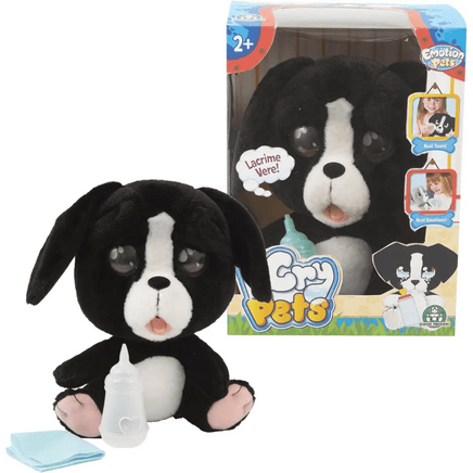 Emotion Pets Cry Pets peluche Cane nero che beve e piange - Giocattoli e Bambini - Toys Store8056379117766