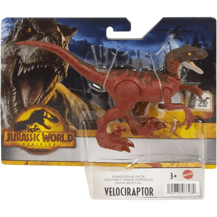 Ferocious Pack dinosauro Velociraptor Jurassic World - Giocattoli e Bambini - Toys Store194735033980