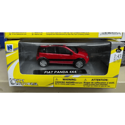 FIAT PANDA 4X4 1:43 rosso - Giocattoli e Bambini - Toys Store093577195538