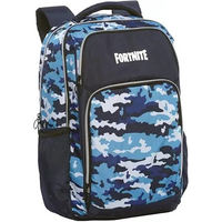 Fortnite Zaino Organizzato Blu Camo - Franco Panini - Zaini