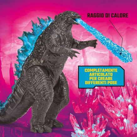 Godzilla x Kong Il Nuovo Impero - Godzilla con raggio di calore - Giocattoli e Bambini - Toys Store8056379163459