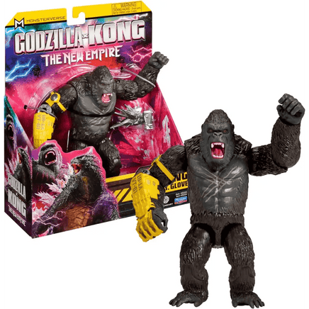 Godzilla x Kong Il Nuovo Impero - Kong con guanto - Giocattoli e Bambini - Toys Store8056379163473