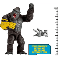 Godzilla x Kong Il Nuovo Impero - Kong con guanto - Giocattoli e Bambini - Toys Store8056379163473