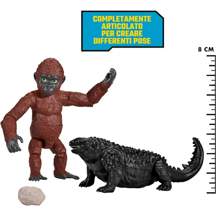 Godzilla x Kong Il Nuovo Impero - Suko con Titanus Doug - Giocattoli e Bambini - Toys Store8056379164388