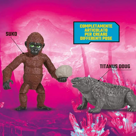 Godzilla x Kong Il Nuovo Impero - Suko con Titanus Doug - Giocattoli e Bambini - Toys Store8056379164388