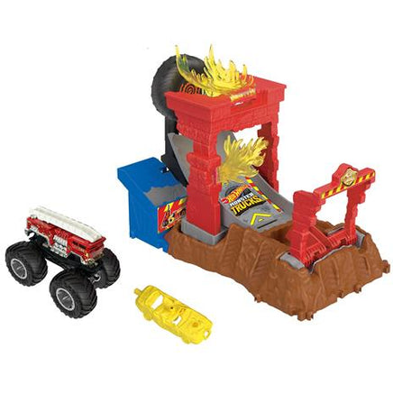 Hot Wheels playset Fire Crash Challenge - Giocattoli e Bambini - Toys Store0194735136520