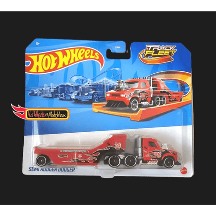 Hot Wheels veicolo SEMI RODGER DODGER TRACK FLEET - Giocattoli e Bambini - Toys Store0746775312244