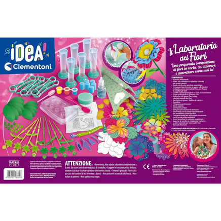 Il Laboratorio dei Fiori - Clementoni - Craft Kits - 8005125187898