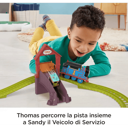 Il Trenino Thomas pista Carica e Scarica Sandy - Giocattoli e Bambini - Toys Store194735035465