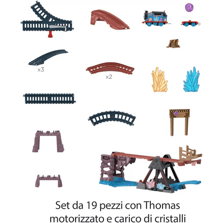 Il Trenino Thomas playset Avventura nelle Grotte di Cristallo - Giocattoli e Bambini - Toys Store194735124039