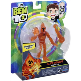 Inferno Action Figure Ben ten with Flame Blasts - Giochi Preziosi - figure - 8056379108528