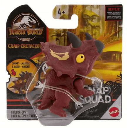 Jurassic World Camp Cretaceous mini Triceratopo - Giocattoli e Bambini - Toys Store194735004270